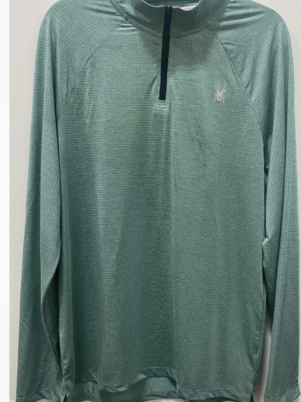 NEW Spyder Active Men's 1/4 Zip Moisture Wicking Reflective
Pullover Size XXL